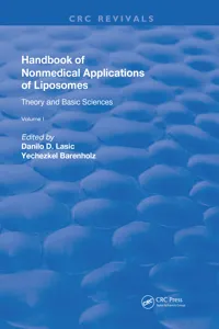 Handbook of Nonmedical Applications of Liposomes_cover