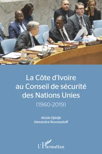 La Côte d'Ivoire au conseil de sécurité des Nations Unies_cover