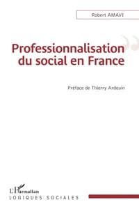 Professionnalisation du social en France_cover