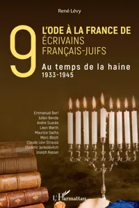 L'ode à la France de neuf écrivains français-juifs_cover