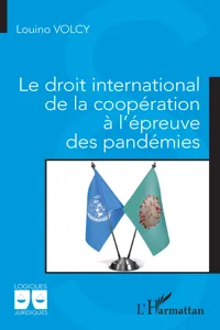 Le droit international de la coopération à l'épreuve des pandémies_cover