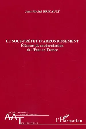 Le sous-préfet d'arrondissement