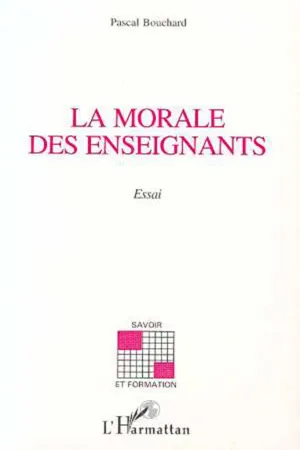 LA MORALE DES ENSEIGNANTS