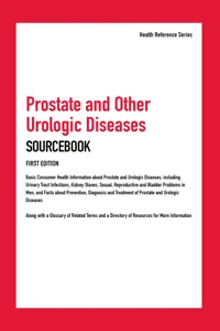 Prostate and Other Urologic Diseases Sourcebook, 1st Ed._cover