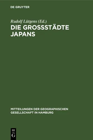 Die Großstädte Japans