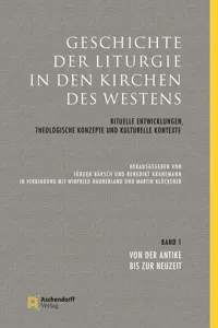 Geschichte der Liturgie in den Kirchen des Westens_cover