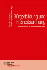 Bürgerbildung und Freiheitsordnung_cover