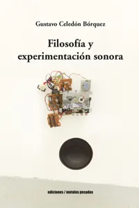 Filosofía y experimentación sonora_cover