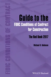 Guide to the FIDIC Conditions of Contract for Construction_cover