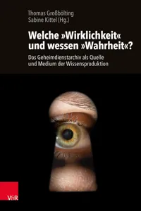 Welche »Wirklichkeit« und wessen »Wahrheit«?_cover