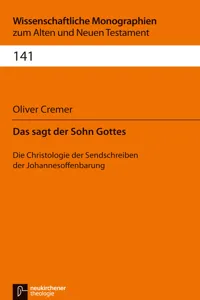 Das sagt der Sohn Gottes_cover