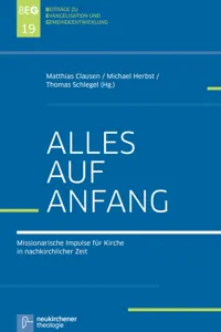 Beiträge zu Evangelisation und Gemeindeentwicklung_cover