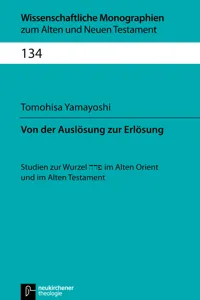 Wissenschaftliche Monographien zum Alten und Neuen Testament_cover