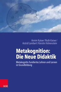 Metakognition: Die Neue Didaktik_cover