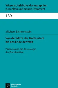 Wissenschaftliche Monographien zum Alten und Neuen Testament_cover