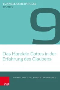 Das Handeln Gottes in der Erfahrung des Glaubens_cover