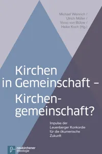 Kirchen in Gemeinschaft - Kirchengemeinschaft?_cover