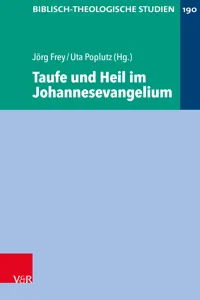 Taufe und Heil im Johannesevangelium_cover