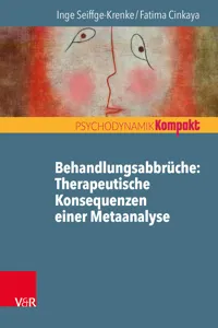 Behandlungsabbrüche: Therapeutische Konsequenzen einer Metaanalyse_cover