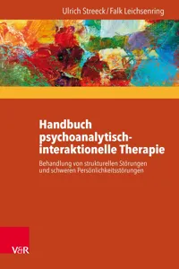 Handbuch psychoanalytisch-interaktionelle Therapie_cover