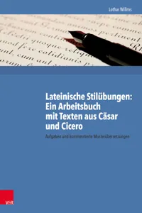 Lateinische Stilübungen: Ein Arbeitsbuch mit Texten aus Cäsar und Cicero_cover