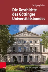 Die Geschichte des Göttinger Universitätsbundes_cover