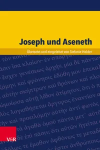 Joseph und Aseneth_cover