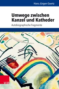 Umwege zwischen Kanzel und Katheder_cover