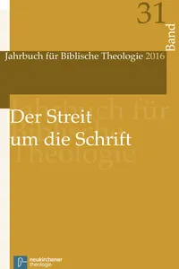 Jahrbuch für Biblische Theologie_cover