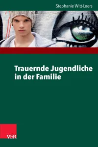 Trauernde Jugendliche in der Familie_cover