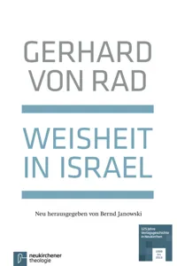 Weisheit in Israel_cover