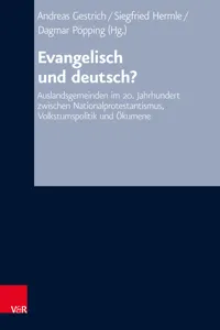 Evangelisch und deutsch?_cover