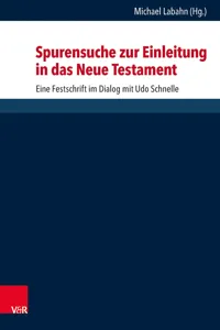 Spurensuche zur Einleitung in das Neue Testament_cover