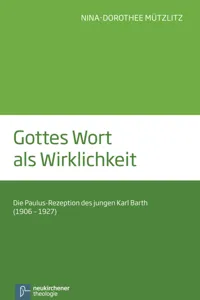 Gottes Wort als Wirklichkeit_cover