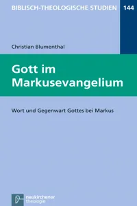 Gott im Markusevangelium_cover