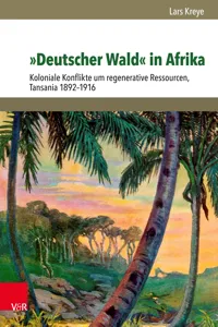 »Deutscher Wald« in Afrika_cover