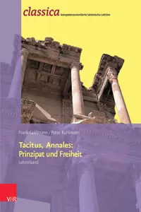 Tacitus, Annales: Prinzipat und Freiheit - Lehrerband_cover