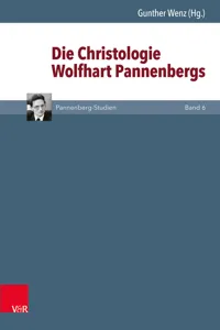 Die Christologie Wolfhart Pannenbergs_cover