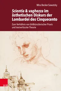 Scientia & vaghezza im ästhetischen Diskurs der Lombardei des Cinquecento_cover