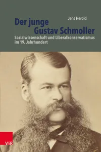 Der junge Gustav Schmoller_cover