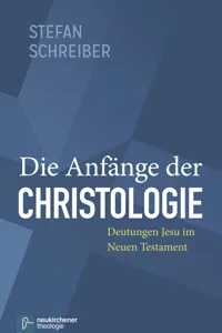 Die Anfänge der Christologie_cover