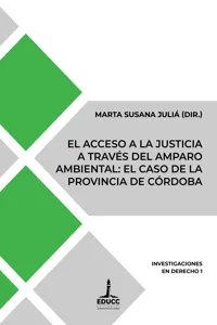 El acceso a la justicia a través del amparo ambiental: el caso de la provincia de Córdoba_cover