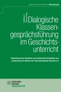 Dialogische Klassengesprächsführung im Geschichtsunterricht_cover