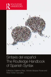 Sintaxis del español / The Routledge Handbook of Spanish Syntax_cover