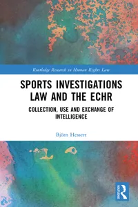 Sports Investigations Law and the ECHR_cover