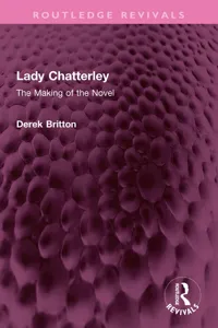 Lady Chatterley_cover