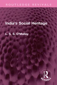 India's Social Heritage_cover