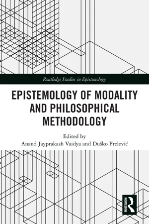 Epistemology of Modality and Philosophical Methodology