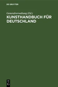 Kunsthandbuch für Deutschland_cover