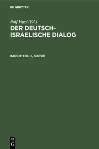 Teil III, Kultur_cover